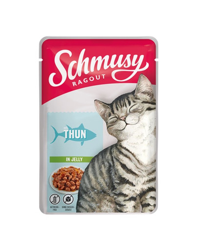 SCHMUSY RAGOUT con tonno in gelatina 100 g