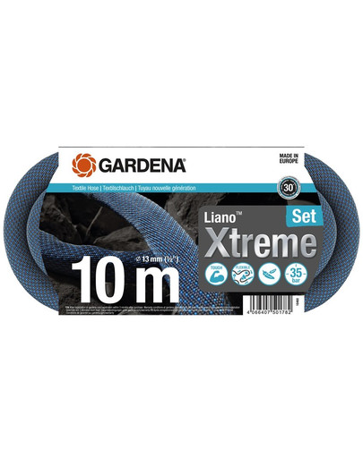 GARDENA Kit di tubi tessili Liano Xtreme da 10 m