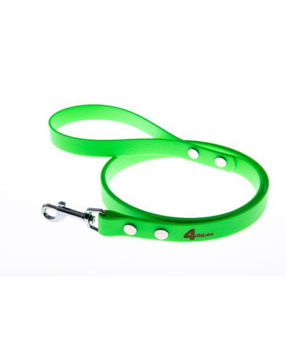 4WILD Smycz wodoodporna 150 cm neonowa zieleń