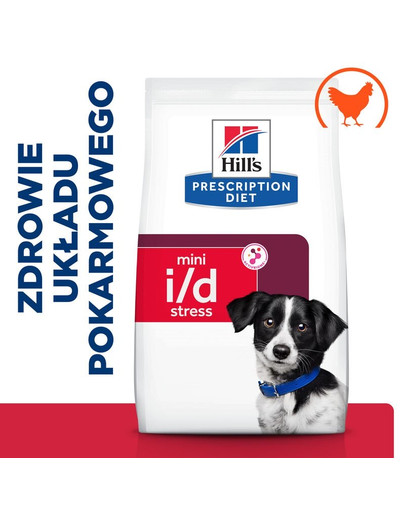 HILL'S Prescription Diet Canine i/d Stress Mini Alimento per cani di razza miniaturizzata 6 kg