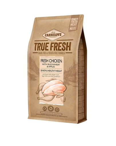 CARNILOVE True Fresh Chicken per cani anziani di tutte le razze 1,4 kg
