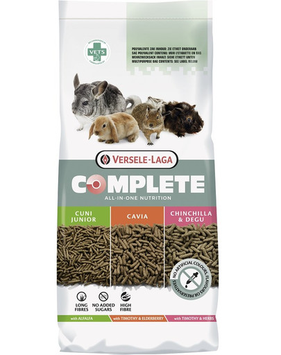 VERSELE-LAGA Cavia Complete estruso per cavie - 8 kg