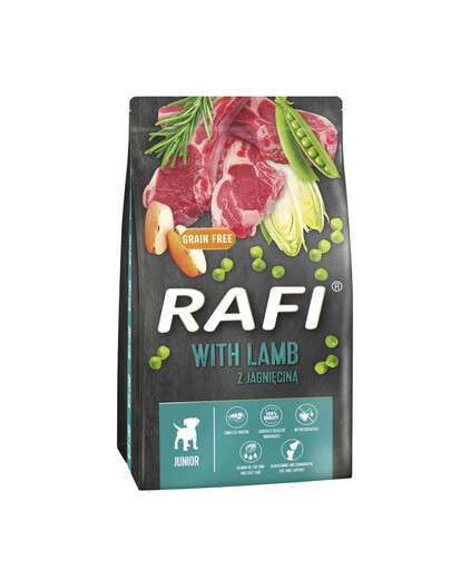 RAFI Junior cibo secco per cani con agnello 10 kg