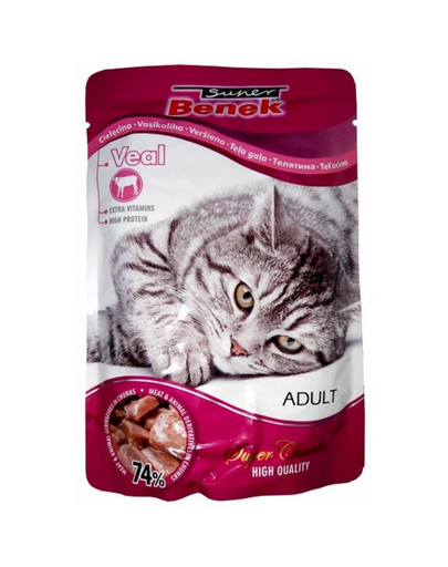BRIT Premium Cat Pouch with Chicken Fillets in Gravy for Kitten 85g pâtée pour chatons au poulet