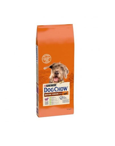 DOG CHOW Mature Adult Agneau croquettes pour chien 14 kg