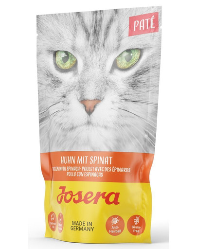 JOSERA Paté Pollo con spinaci 85 g