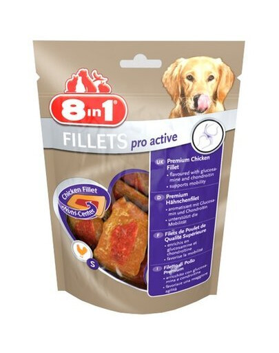 8IN1 Przysmak fillets pro active s 80 g