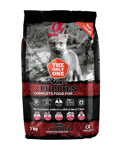 ALPHA SPIRIT Alimento secco completo per cuccioli 3 kg