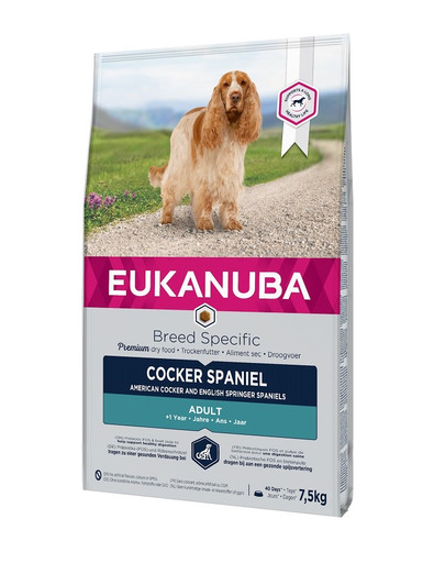 EUKANUBA Adult Breeds Specific Cocker Spaniel Chicken 7.5 kg