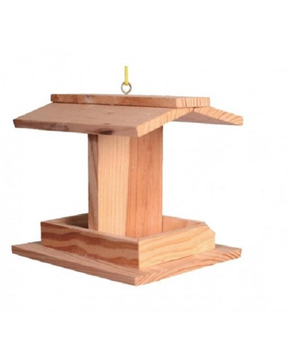 VITAPOL Mangiatoia per uccelli, in legno, 14x11x11,5 cm