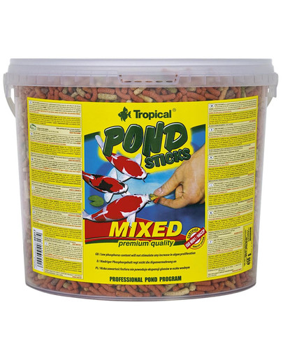 TROPICAL POND Sticks mixed 5 l (430 g)