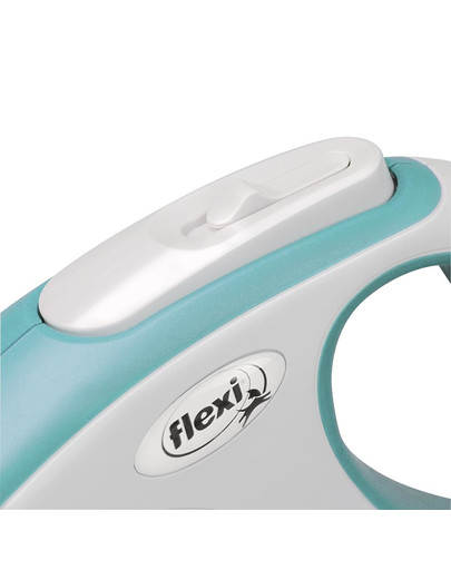 FLEXI Guinzaglio New Comfort S Fettuccia 5 m azzurro