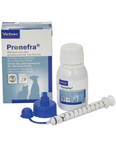 VIRBAC Pronefra Sospensione orale per cani e gatti per la funzione orale 60 ml