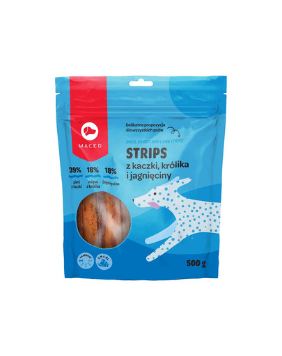 MACED Trio Anatra Coniglio Agnello 500g