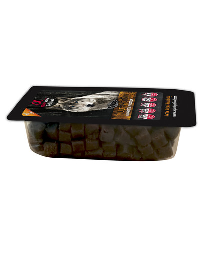 PAKA ZWIERZAKA Seventh Heaven Karma sucha Kaczka z łososiem dla szczeniąt 2 x 9 kg + FLEXI Smycz Automatyczna New Classic XS Linka 3 m Czarna GRATIS