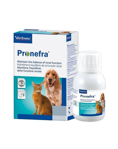 VIRBAC Pronefra Sospensione orale per cani e gatti per la funzione orale 180 ml
