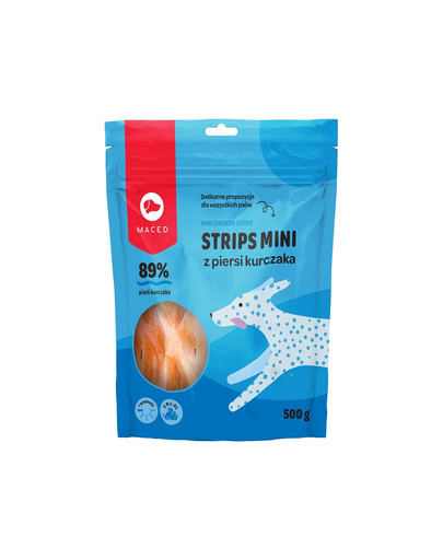 MACED Strisce con Petto di pollo morbido 500g