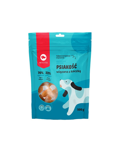 MACED Osso bianco con anatra 500g