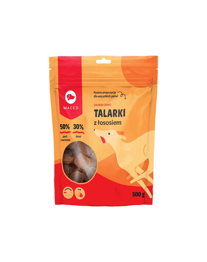 MACED Dischetti con salmone 500g