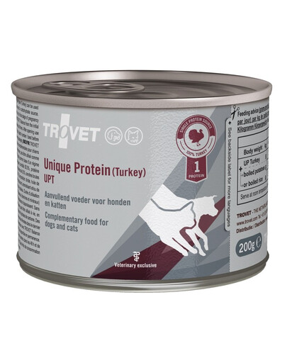 TROVET Unique Protein Turkey UPT 12x200 g