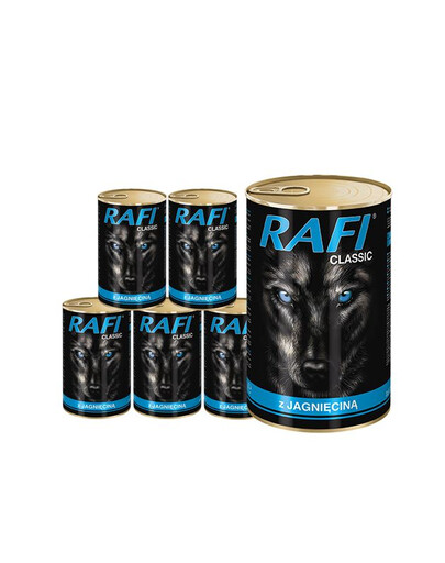 DOLINA NOTECI RAFI Classic con agnello 6 x 1240g