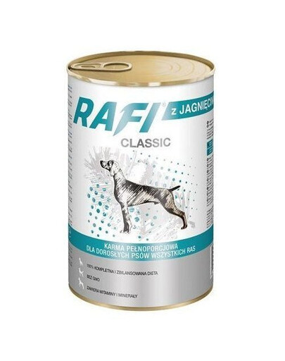 DOLINA NOTECI RAFI CLASSIC con agnello 1240g