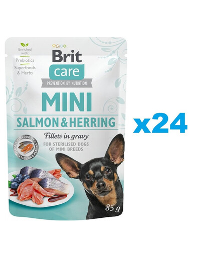 BRIT Care Mini saszetki dla psów ras małych 24 x 85 g