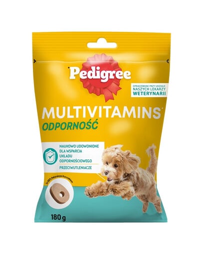 PEDIGREE Multivitamins Immunity Chicken 180 g Integratore immunitario per cani adulti