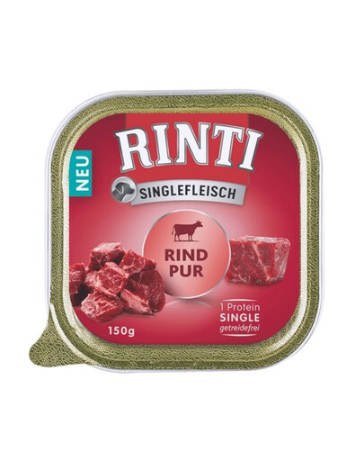 RINTI Singlefleisch Beef con manzo 150g
