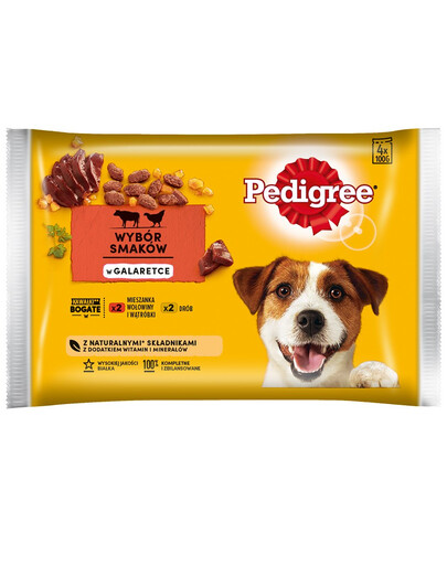 PEDIGREE Manzo e pollame 52 x 100g