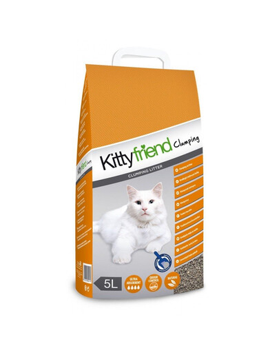 SANICAT Kittyfriend Clumping 5 l żwirek bentonitowy