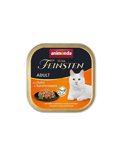 ANIMONDA Vom Feinsten Adult 100 g - pollo in calsa di carote