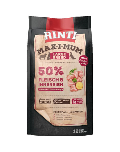 RINTI MAX-I-MUM Large Breed Chicken 12kg