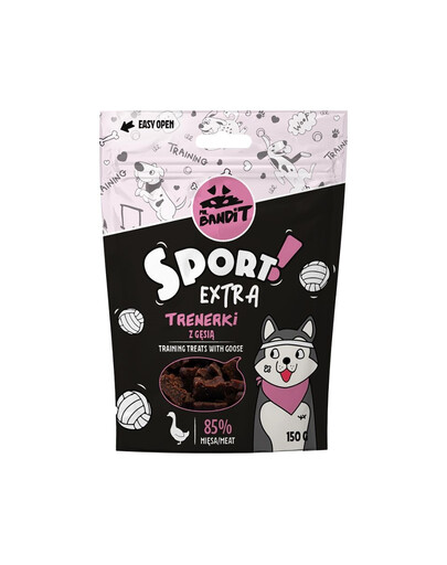 MR. BANDIT Sport Extra Trenerki z gęsią dla psów 150 g