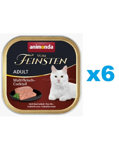 ANIMONDA Vom Feinsten Classic mix Cocktail di carni 6 x 100g