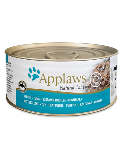 APPLAWS Kitten tonno per gattini 24x70 g