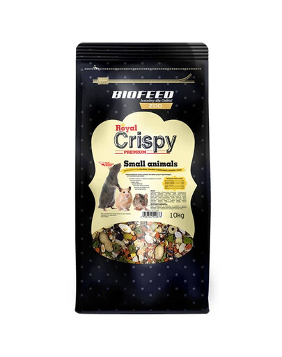 BIOFEED Royal Crispy Pokarm premium dla dla małych gryzoni 10 kg