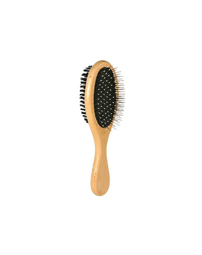 TRIXIE Brosse en bois double face 6 × 21 cm