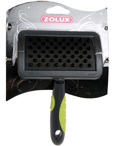 ZOLUX bursten - brosse en caoutchouc de taille moyenne
