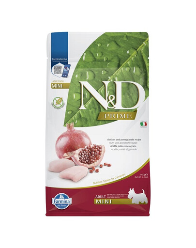 FARMINA N&D Prime Chicken & Pomegranate Adult Mini 800 g