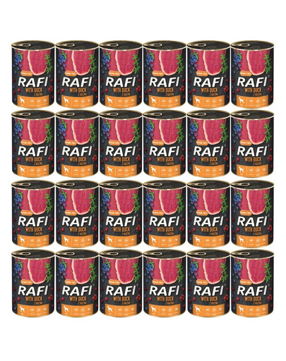 DOLINA NOTECI RAFI Duck con anatra 24 x 400g