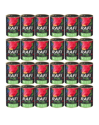 DOLINA NOTECI RAFI Game con selvaggina 24 x 400g