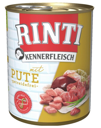 RINTI Kennerfleisch Turkey tacchino 6 x 800g