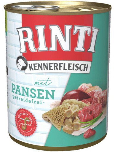 RINTI Kennerfleisch Rumen con il rumine 12 x 400g