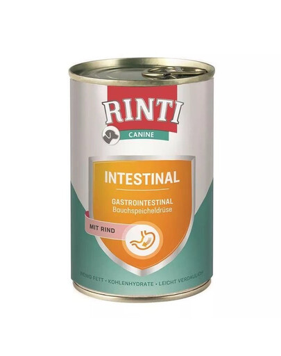 RINTI Canine Intestinal beef 400 g manzo