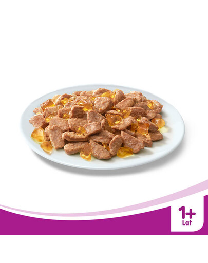 WHISKAS Cibo umido con tonno in gelatina 400g