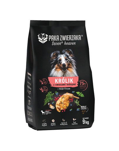 PAKA ZWIERZAKA Seventh Heaven Karma sucha Królik z owocami leśnymi S 9kg