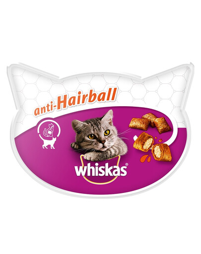 WHISKAS Anti-hairball 8x50g