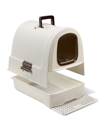 CURVER Toilette per gatti beige