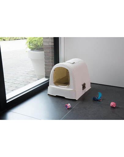 CURVER Toilette per gatti beige